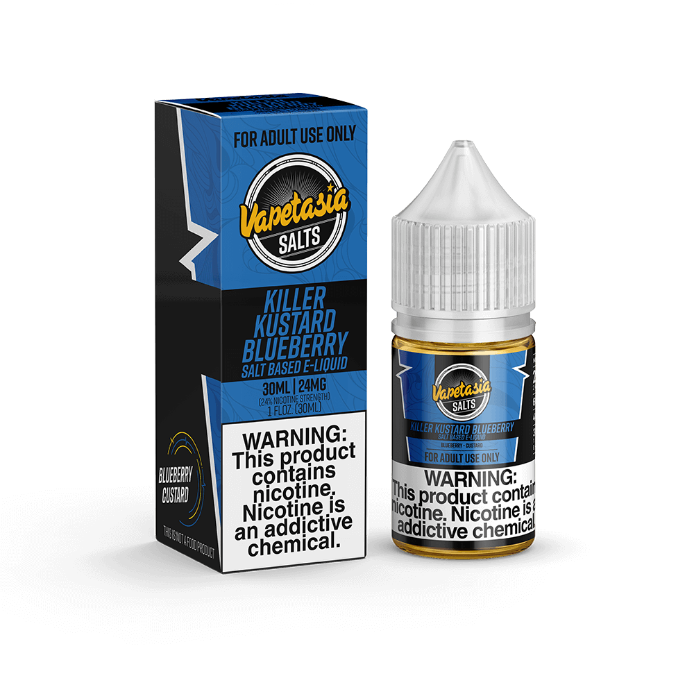 VAPETASIA - Killer Kustard Blueberry 30ml (SaltNic) | Vapors R Us LLC