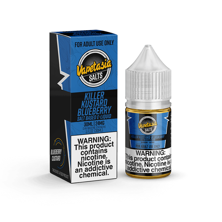 VAPETASIA - Killer Kustard Blueberry 30ml (SaltNic) | Vapors R Us LLC