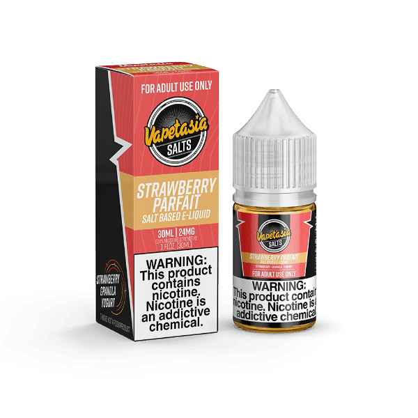 VAPETASIA - Strawberry Parfait 30ml (SaltNic) | Vapors R Us LLC