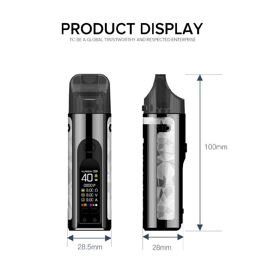 VLADDIN - Jet 40w Pod Mod Kit 1500mAh | Vapors R Us LLC