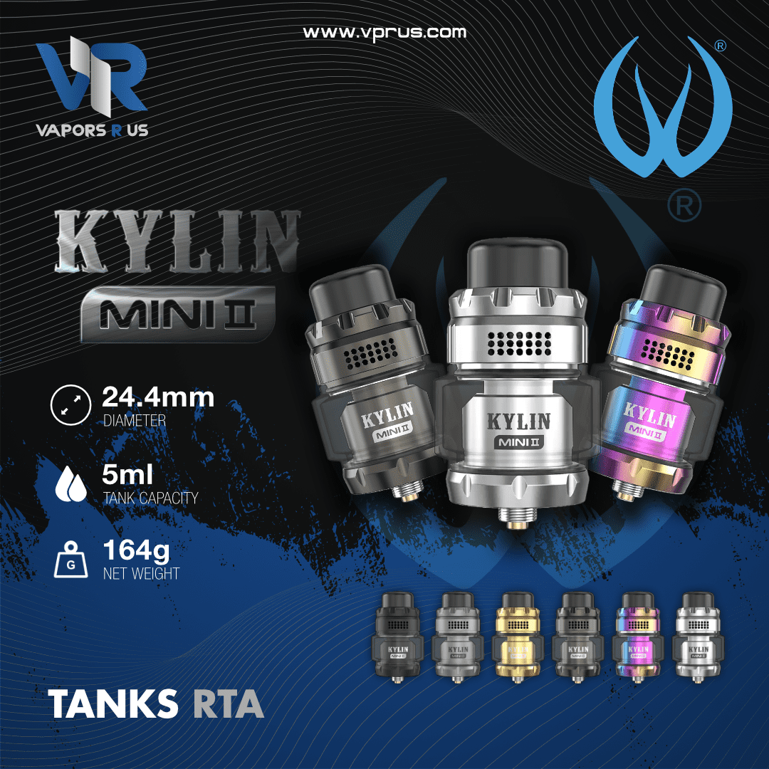 Vandy Vape Kylin Mini V2 RTA 5ml | Vapors R Us LLC