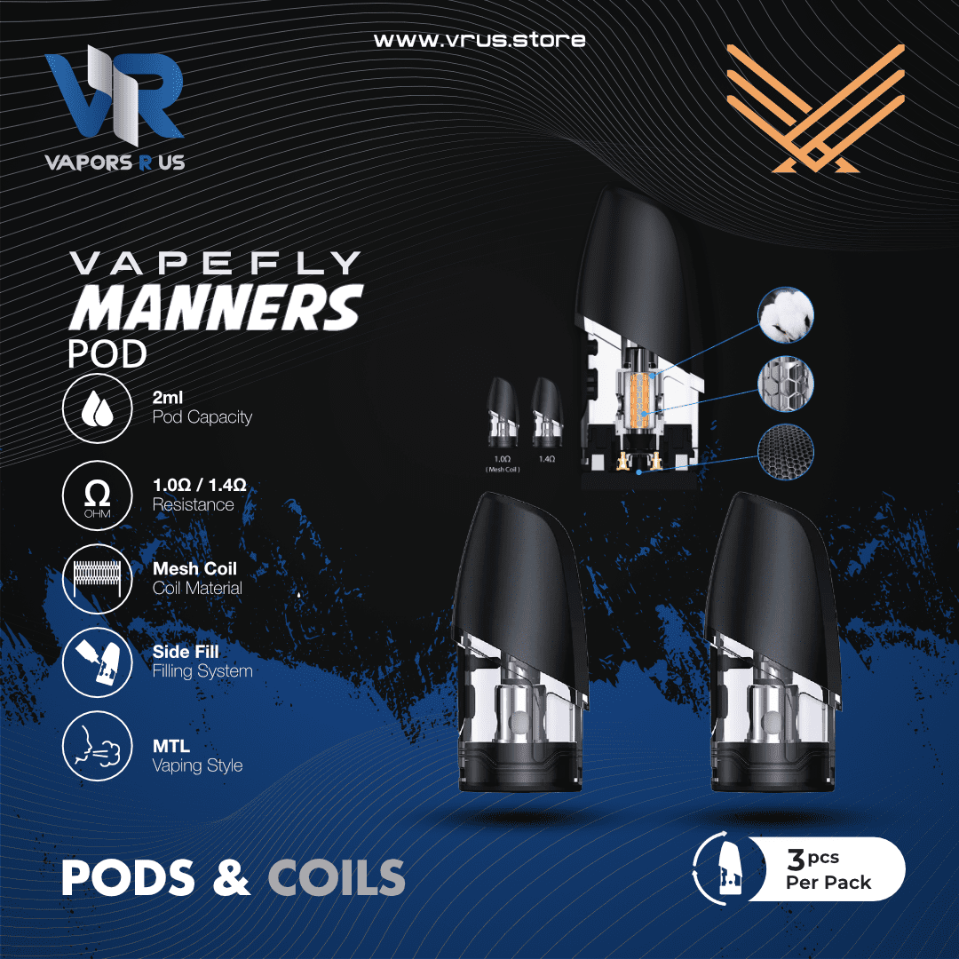 VAPEFLY -  Manners Pod 2ml