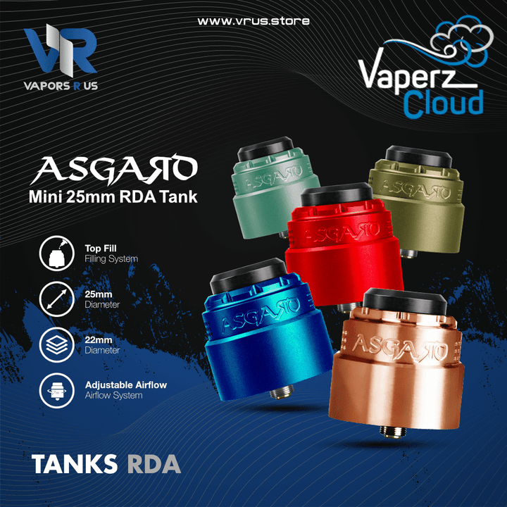 VAPERZ CLOUD - Asgard Mini 25mm RDA Tank