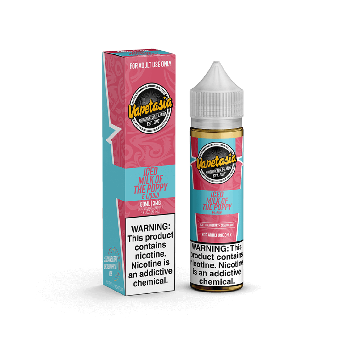 VAPETASIA - Milk of the Poppy Iced 3mg 60ml