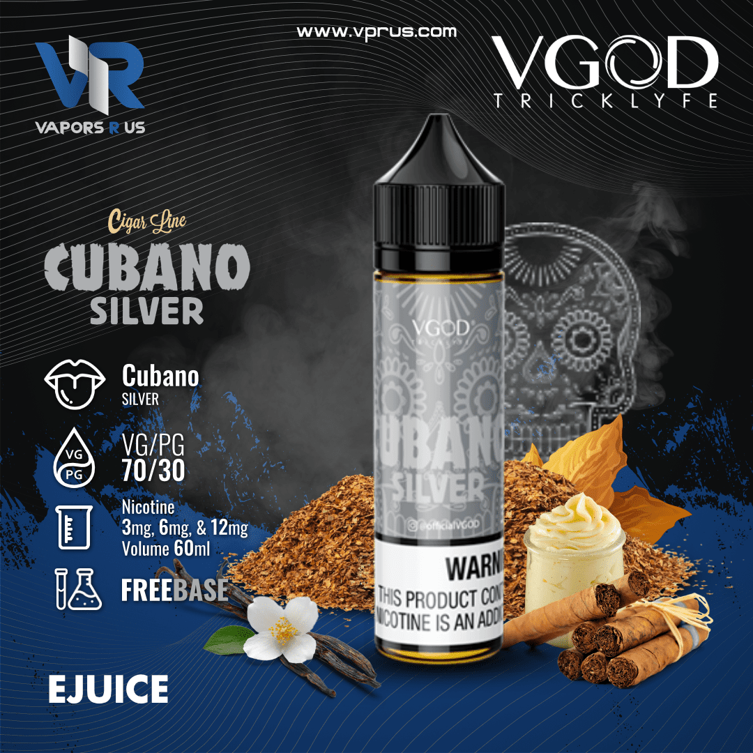 VGOD - Cubano Silver 60ml | Vapors R Us LLC