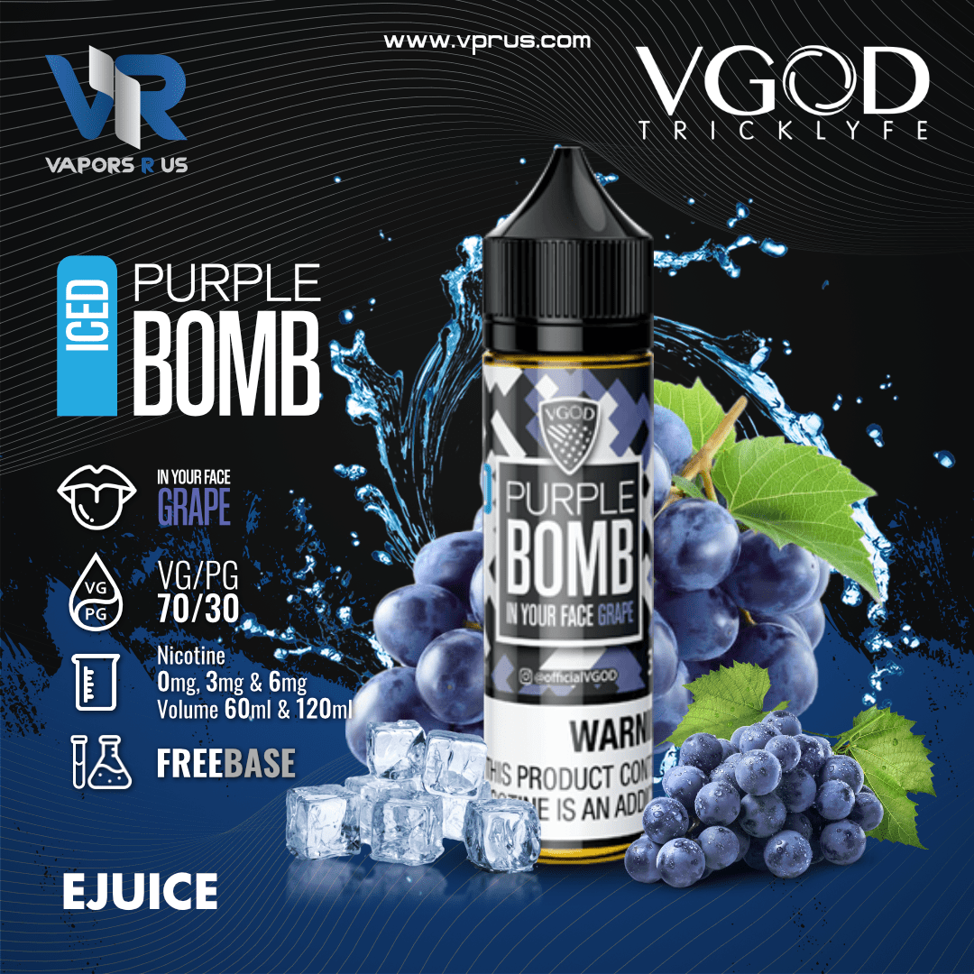 VGOD - Iced Purple Bomb | Vapors R Us LLC