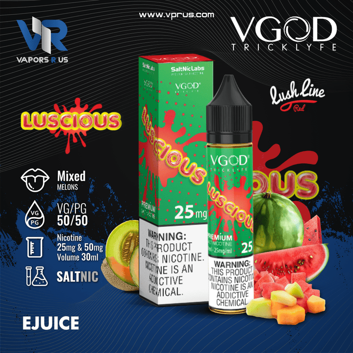 VGOD - Luscious 30ml (SaltNic) | Vapors R Us LLC