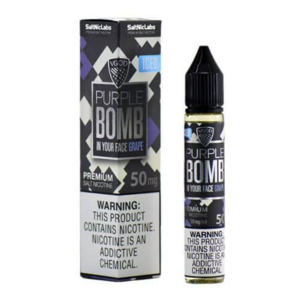 VGOD - Iced Purple Bomb 30ml (SaltNic) | Vapors R Us LLC