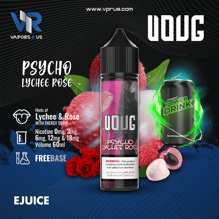 VOUG - Psycho Lychee Rose 60ml | Vapors R Us LLC