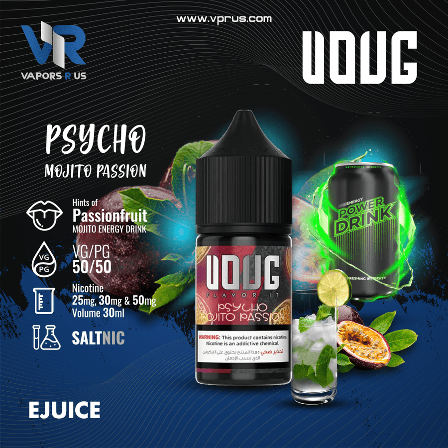 VOUG - Psycho Mojito Passion 30ml (Saltnic) | Vapors R Us LLC