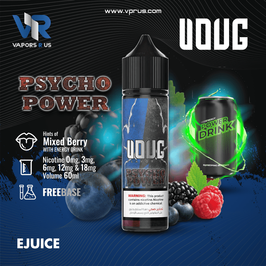 VOUG - Psycho Power 60ml | Vapors R Us LLC