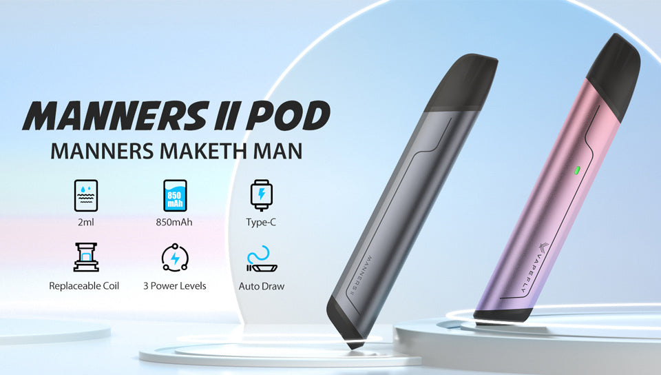 VAPEFLY - Manners II Pod System Kit 850mah