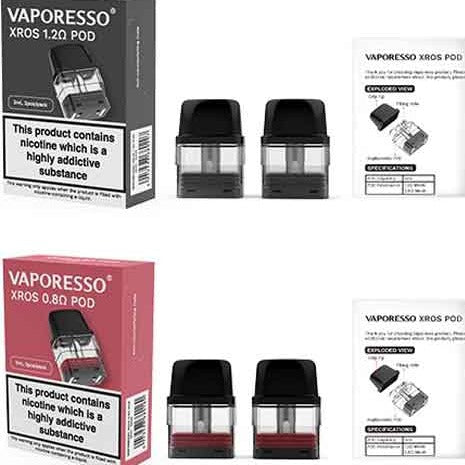 VAPORESSO - XROS Pod 2ml | Vapors R Us LLC