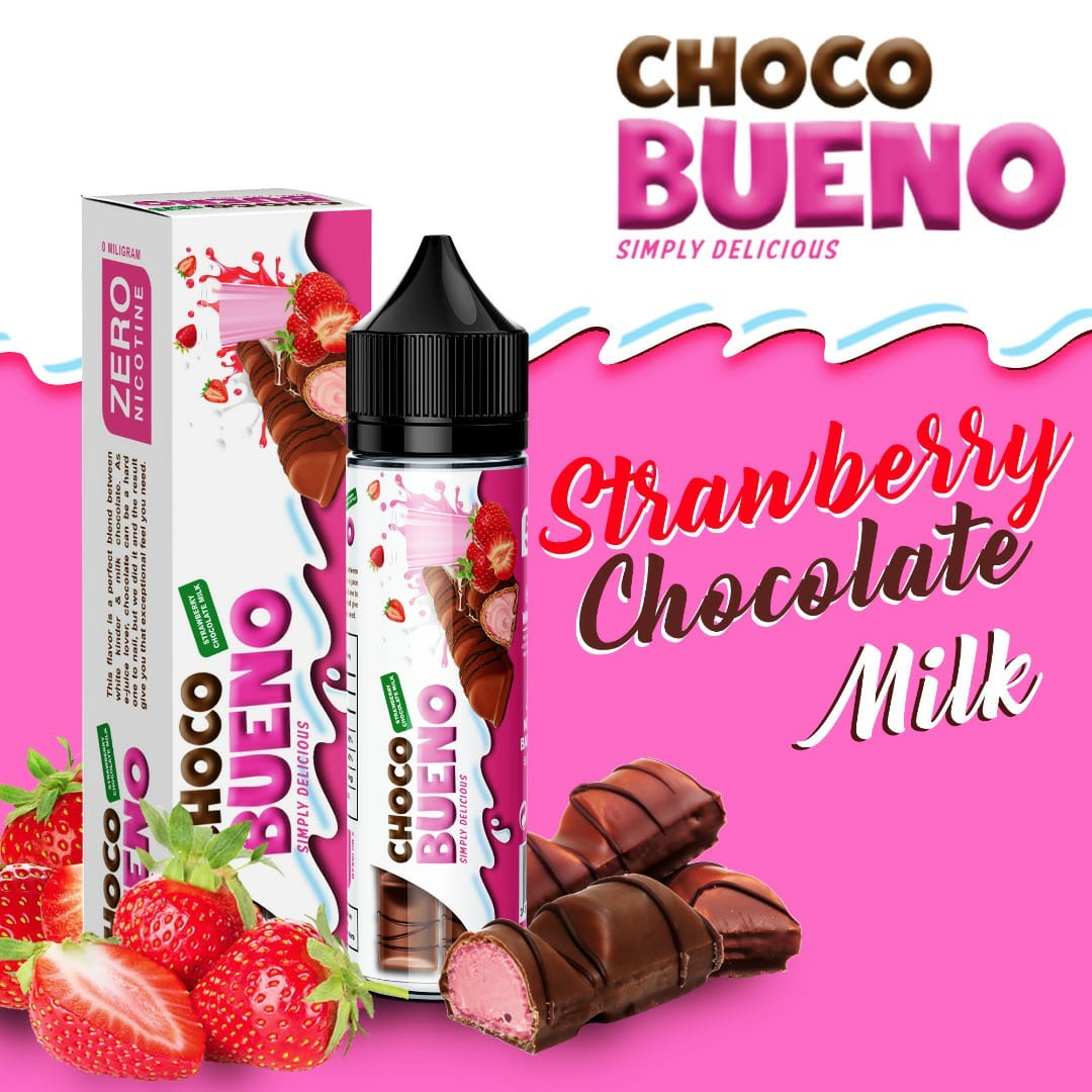 CHOCO BUENO - Strawberry Chocolate Milk 60ml | Vapors R Us LLC