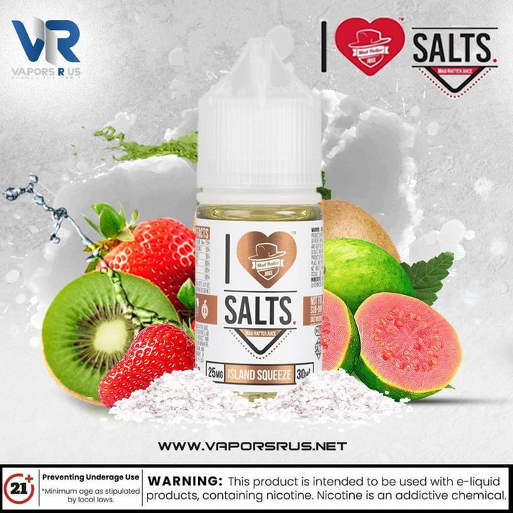 I LOVE SALTS - Island Squeeze 30ml (SaltNic) | Vapors R Us LLC