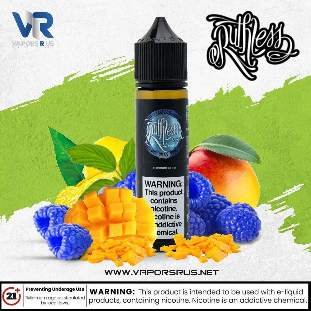 RUTHLESS - Antidote On Ice | Vapors R Us LLC