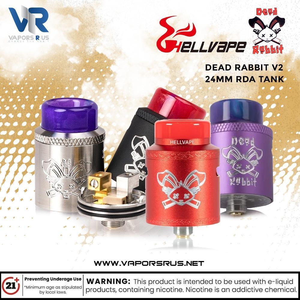 DEAD RABBIT V2 24MM RDA TANK - HELLVAPE