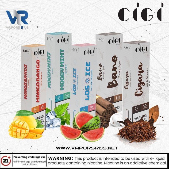 ECIGARA - CIGI Mini Disposable Pod | Vapors R Us LLC