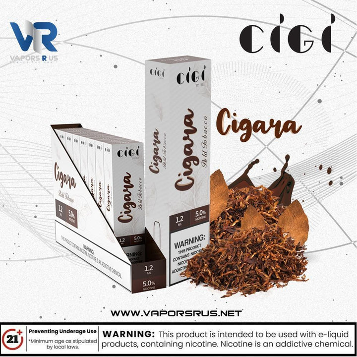 ECIGARA - CIGI Mini Disposable Pod | Vapors R Us LLC