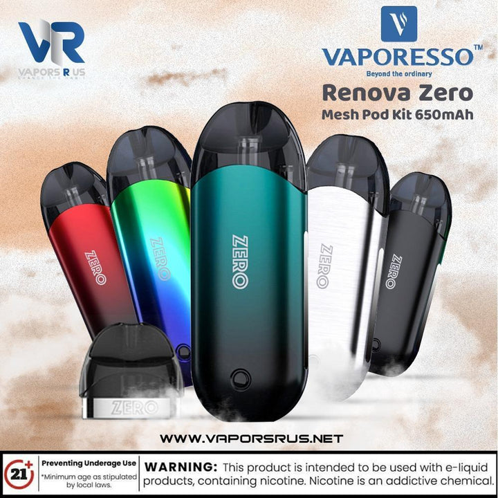 Vaporesso Renova Zero Mesh Pod Kit 650mAh