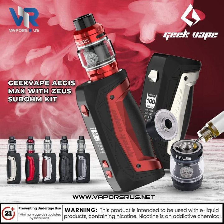 Geekvape Aegis Max with Zeus Subohm Kit