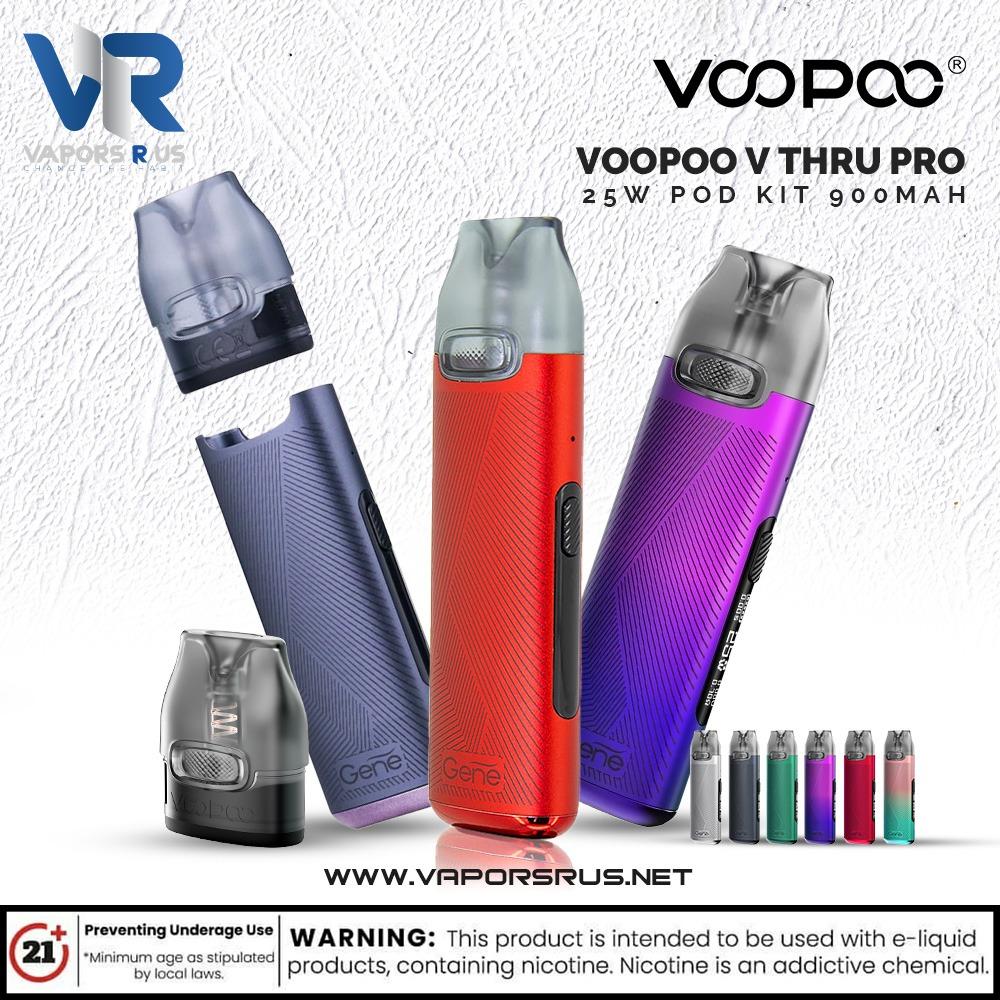 VOOPOO - V THRU PRO 25W Pod Kit 900mAh | Vapors R Us LLC