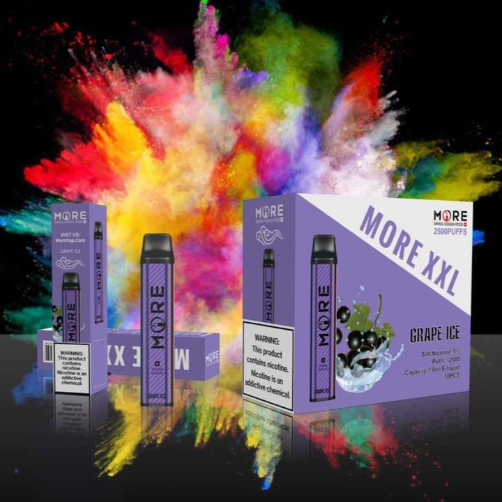 MORE - XXL Disposable Vape Pen 2500 Puffs 1200mAh | Vapors R Us LLC