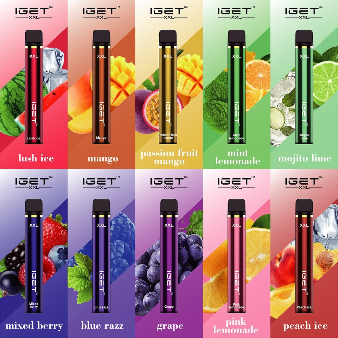 IGET - XXL Disposable Vape 1800 Puffs | Vapors R Us LLC