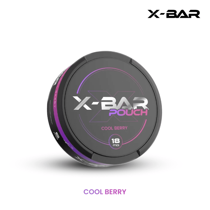 X-Bar Crystal Mint Nicotine Pouches 9 mg | Vapors R Us LLC