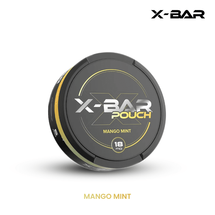 X-Bar Crystal Mint Nicotine Pouches 9 mg | Vapors R Us LLC