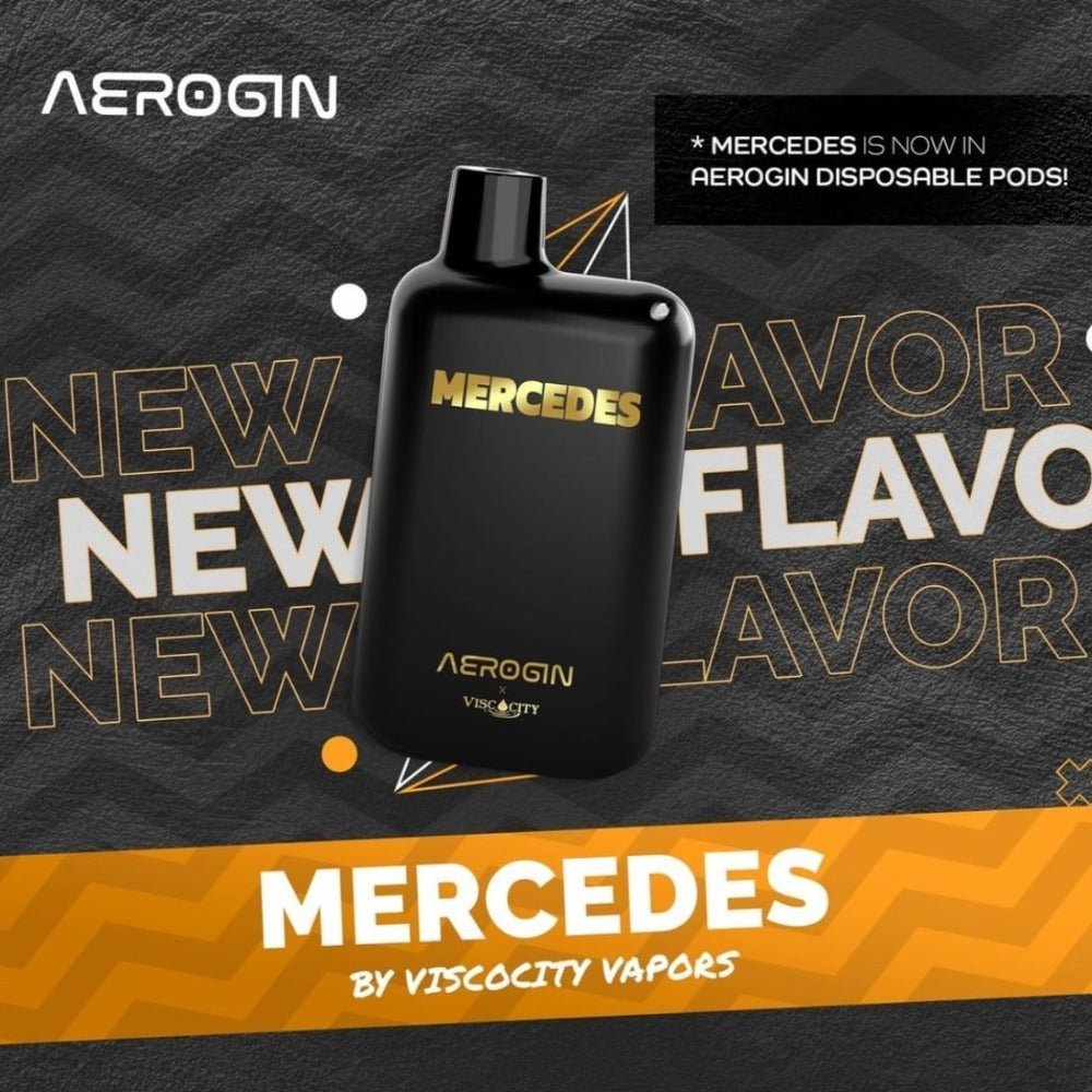 AEROGIN 5500 Puffs Rechargeable Disposable (By ViscoCity) | Vapors R Us LLC