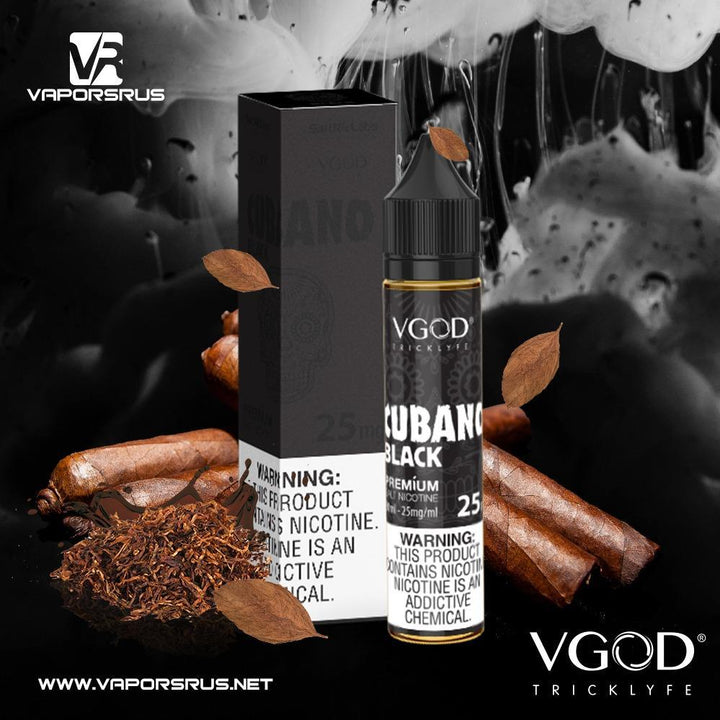 VGOD - Cubano Black 30ml (SaltNic) | Vapors R Us LLC