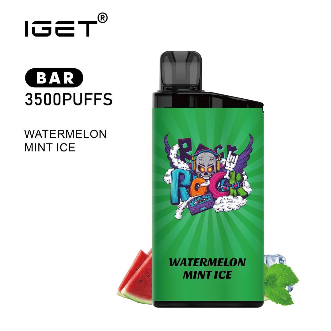 IGET - BAR Disposable Pod Device 3500+ PUFFS (50mg 5%) | Vapors R Us LLC