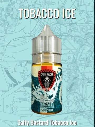 CAFE RACER - Salty Bastard Tobacco Ice 30ml (SaltNic) | Vapors R Us LLC