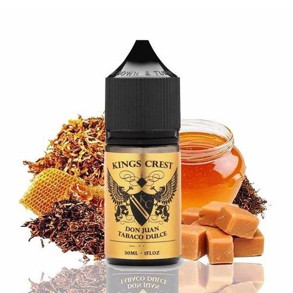 Kings Crest Salt - Don Juan Tabaco Dulce 30ml