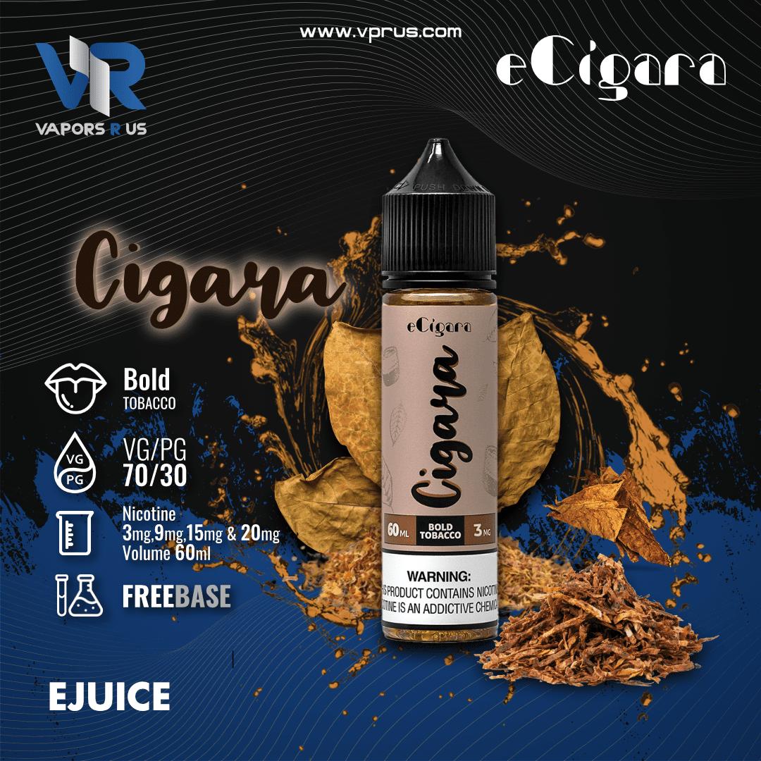 ECIGARA - Cigara 60ml | Vapors R Us LLC