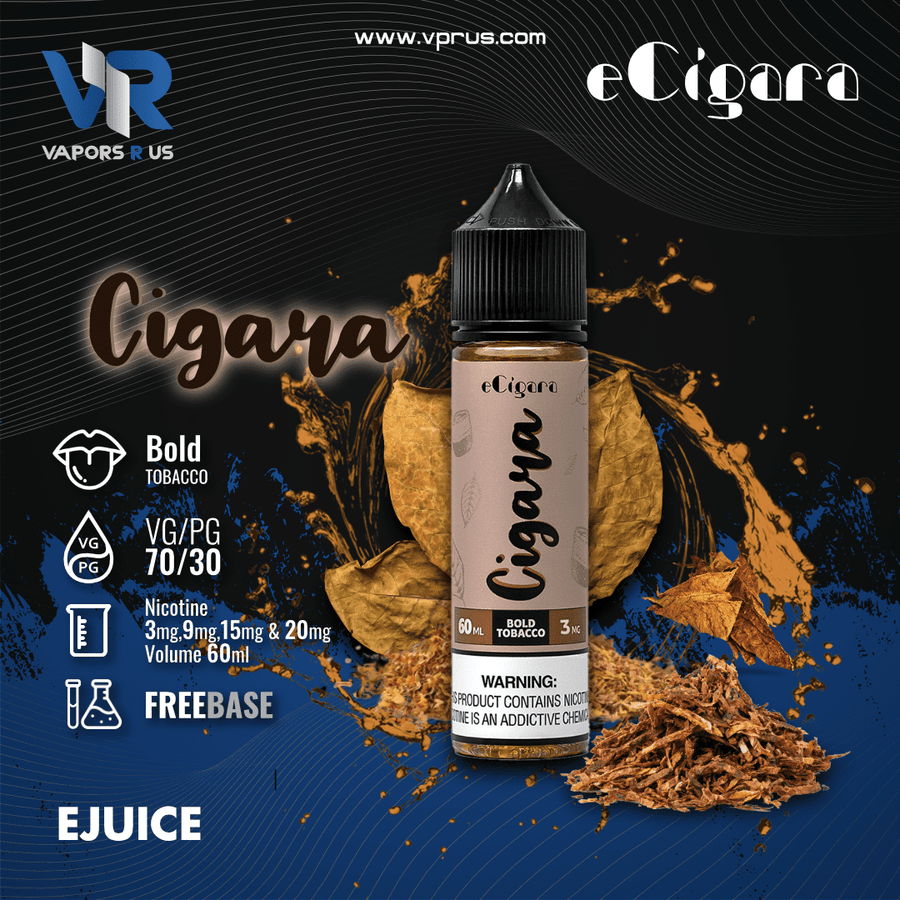 ECIGARA - Cigara 60ml | Vapors R Us LLC