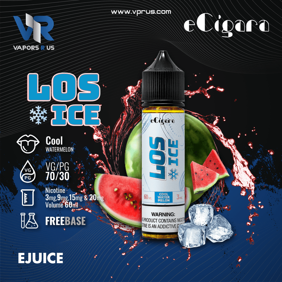 ECIGARA - Los Ice 60ml | Vapors R Us LLC