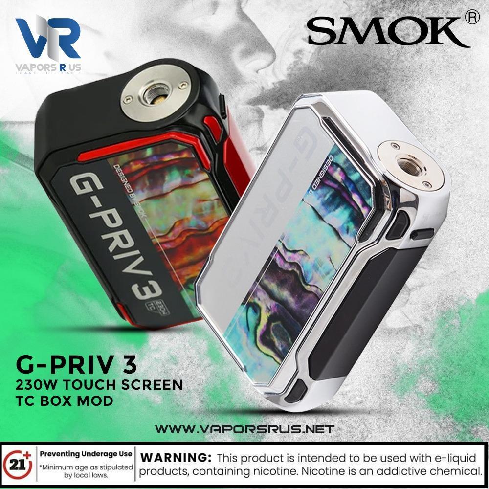 SMOK G-PRIV 3 230W Touch Screen TC Box MOD