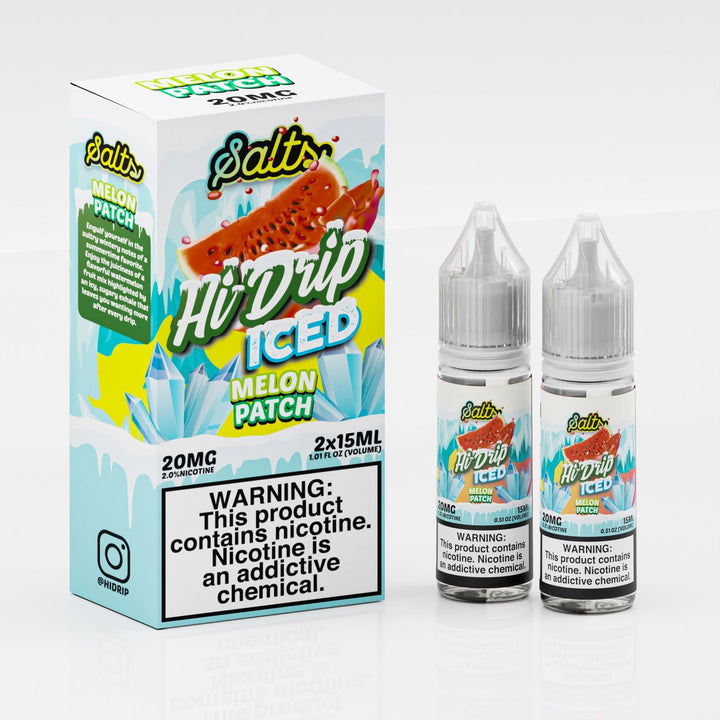Hi Drip Salts - Melon Patch ICE (2 x 15ml) | Vapors R Us LLC