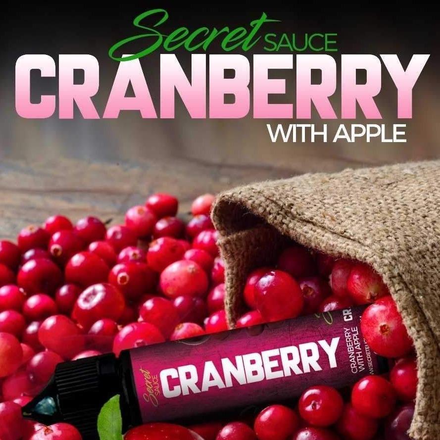 SECRET SAUCE - Cranberry 3mg 60ml | Vapors R Us LLC