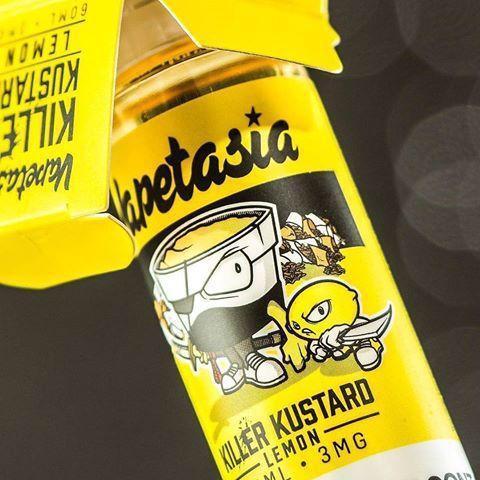 VAPETASIA - KILLER KUSTARD LEMON