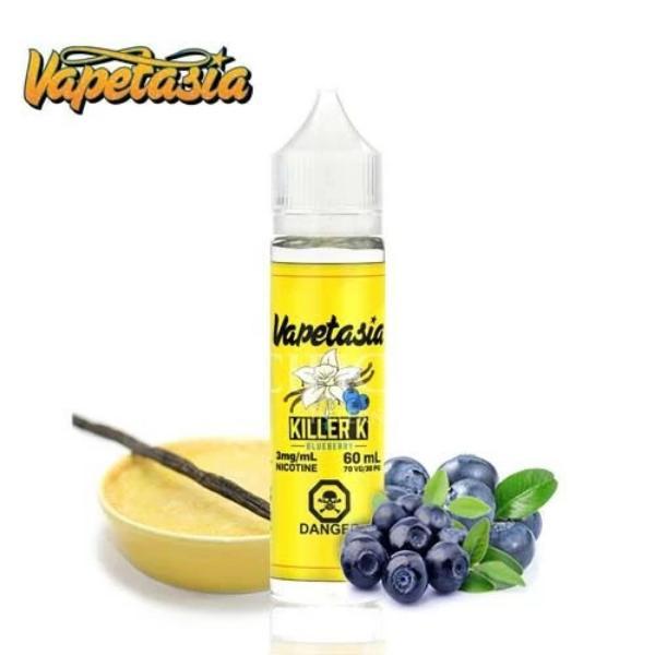 VAPETASIA - KILLER KUSTARD BLUEBERRY