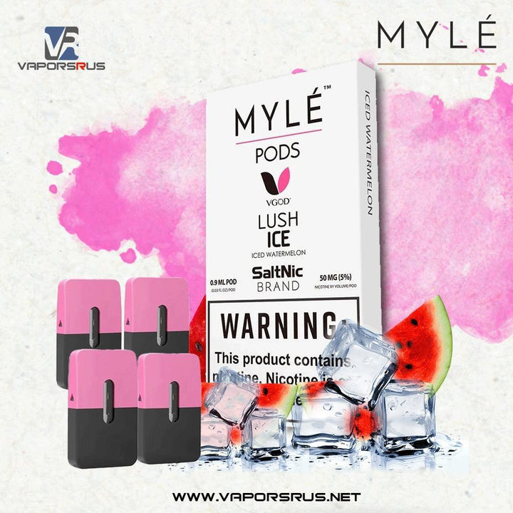 MYLE POD - Lush Ice 4pcs | Vapors R Us LLC