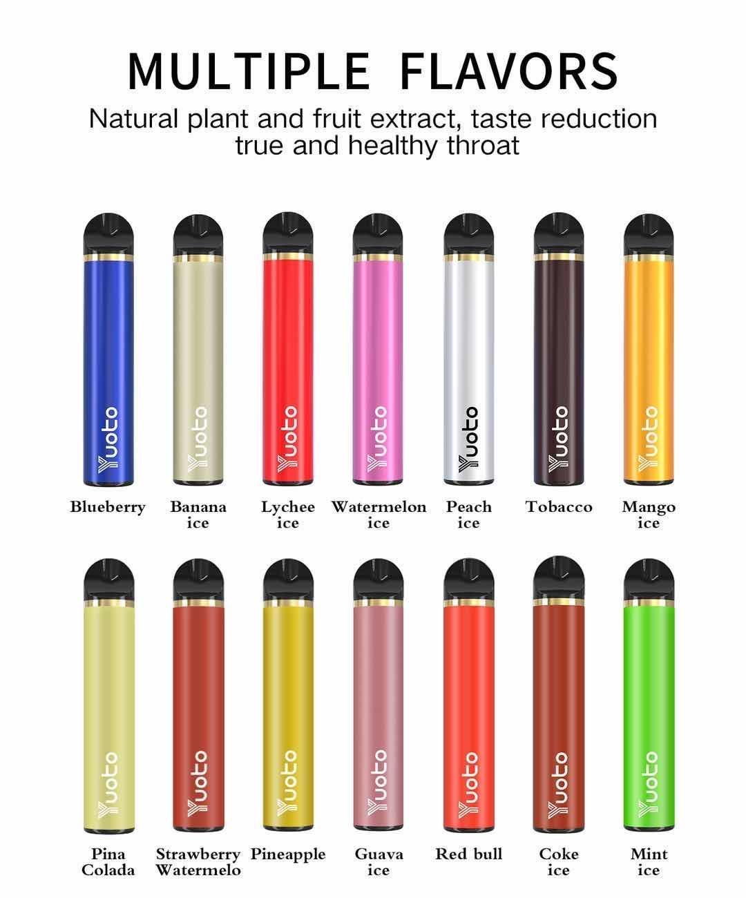 YUOTO - Disposable Vape Starter Kit 900mAh 1500 Puffs | Vapors R Us LLC