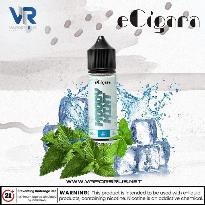 ECIGARA - Moody Mint 60ml | Vapors R Us LLC