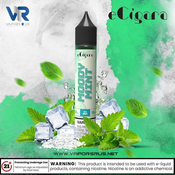 ECIGARA - Moody Mint 30ml (SaltNic) | Vapors R Us LLC