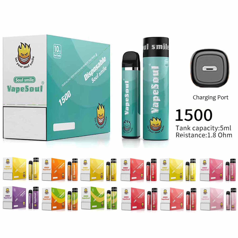 VAPESOUL - Smile II (1500 puffs)