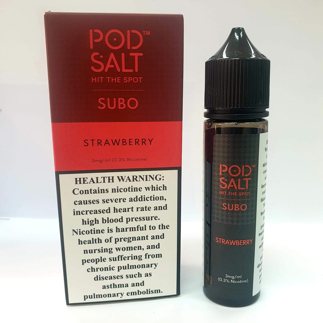 POD SALT SUBO - Strawberry 50ml | Vapors R Us LLC