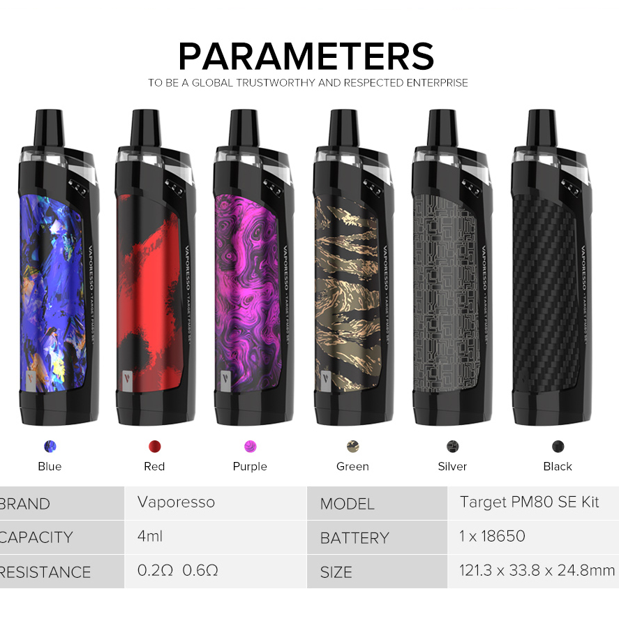 VAPORESSO - TARGET PM80 SE Pod Mod Kit